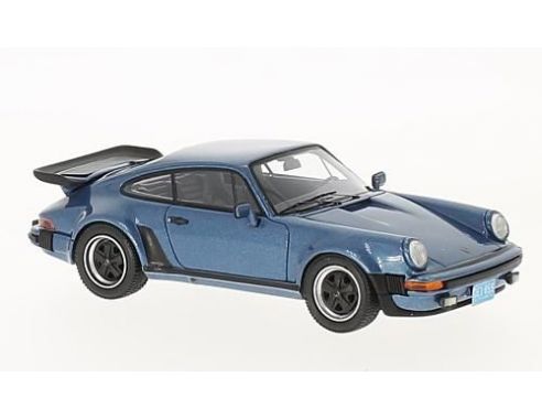 Neo Scale Models NEO43259 PORSCHE 911 (930) TURBO USA 1985 MET.BLUE 1:43 Modellino