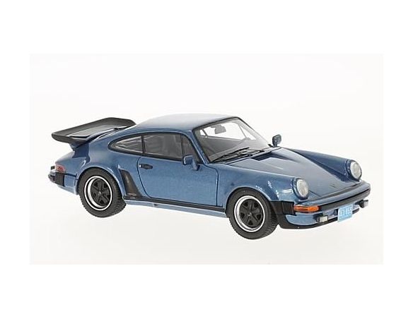 Neo Scale Models NEO43259 PORSCHE 911 (930) TURBO USA 1985 MET.BLUE 1:43 Modellino