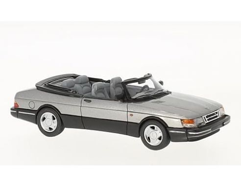 Neo Scale Models NEO43569 SAAB 900 CABRIOLET 1987 MET GREY 1:43 Modellino