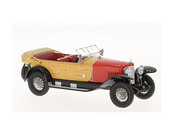 Neo Scale Models NEO46171 MERCEDES 28/95 1922 RED WOOD 1:43 Modellino