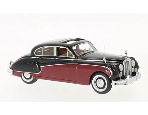 Neo Scale Models NEO49549 JAGUAR MK VIII 1955 RED/BLACK 1:43 Modellino