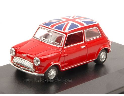 Oxford OXF43MIN023 MINI AUSTIN COOPER RED DECORATED 1:43 Modellino