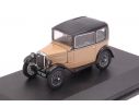 Oxford OXFASS001 AUSTIN SEVEN RN SALOON BEIGE/BLACK 1:43 Modellino