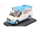 Oxford OXFWM007 MERCEDES SPRINTER WHITBY MONDIAL ICE CREAM PICCADILLY WHIP 1:43 Modellino