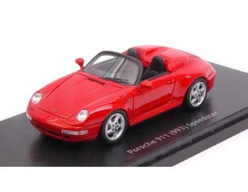 Schuco SH8878 PORSCHE 911 (993) SPEEDSTER RED 1:43 Modellino