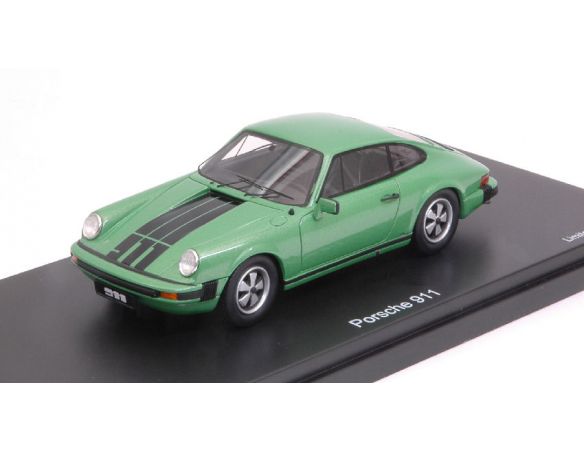 Schuco SH8919 PORSCHE 911 COUPE' GREEN/BLACK 1:43 Modellino