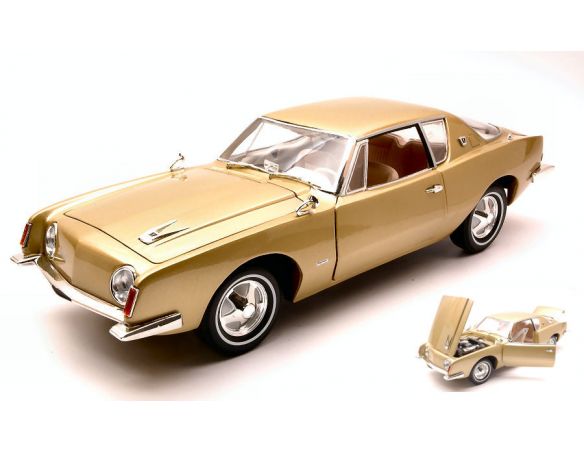 Signature SIGN18101G STUDEBAKER AVANTI 1963 GOLD 1:18 Modellino