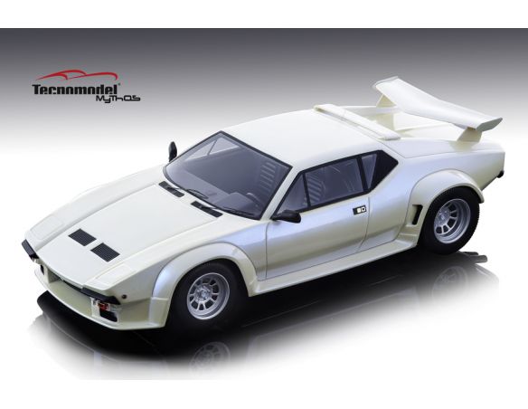 Tecnomodel TMD18105B DE TOMASO PANTERA GT5 1982 METALLIC PEARL WHITE 1:18 Modellino