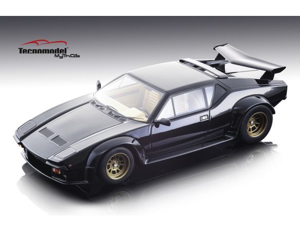 Tecnomodel TMD18105C DE TOMASO PANTERA GT5 1982 GLOSS BLACK 1:18 Modellino