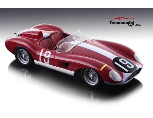 Tecnomodel TMD1851D FERRARI 500 TRC N.19 7th 1000 KM NURBURGRING 1957 G.KOCKERT-E.BAUER 1:18 Modellino