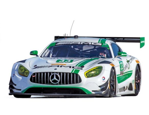 Norev NV183494 MERCEDES AMG GT3 DAYTONA 2017 3rd  GT DAYTONA CLASS 1:18 Modellino