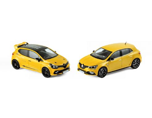 Norev NV517598 COFFRET RENAULT SPORT 2017 - CLIO R.S. 16 & MEGANE R.S. (2 CARS) 1:43 Modellino
