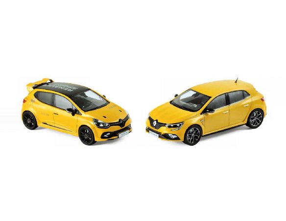 Norev NV517598 COFFRET RENAULT SPORT 2017 - CLIO R.S. 16 & MEGANE R.S. (2 CARS) 1:43 Modellino