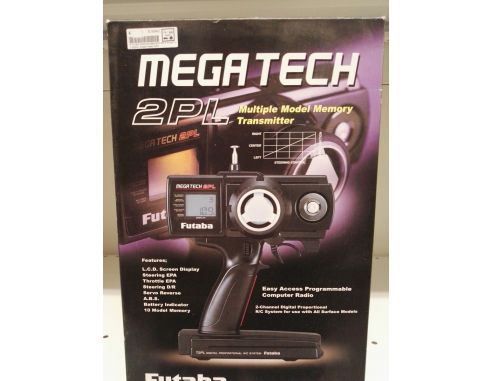 FUTABA RADIOCOMANDO 2PLF R153F + 2 SERVI S3003 FM40 DRY