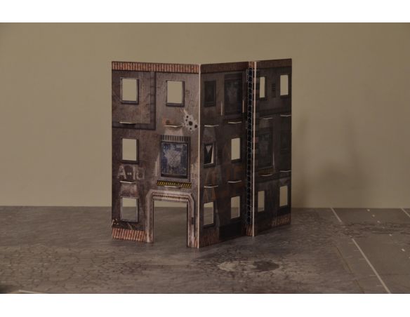 FELIX SCENERY BIGBLOCK CASA DUE PIANI KIT MONTAGGIO MODELLISMO