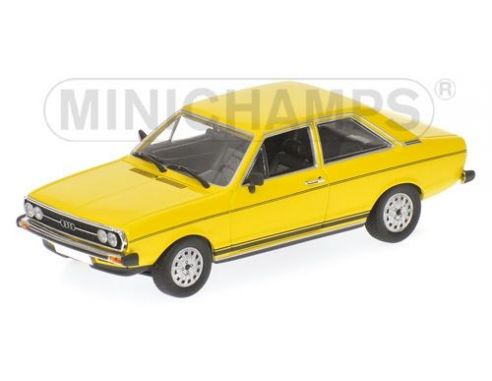 Minichamps PM400015001 AUDI 80 GT 1972 YELLOW 1:43 Modellino