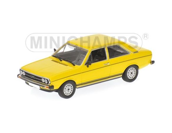 Minichamps PM400015001 AUDI 80 GT 1972 YELLOW 1:43 Modellino