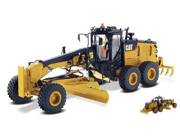 Diecast Master DM85545 MOTOR GRADER CAT 14M3 1:50 Modellino