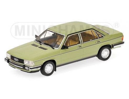Minichamps PM400015102 AUDI 100 1979 GREEN 1:43 Modellino