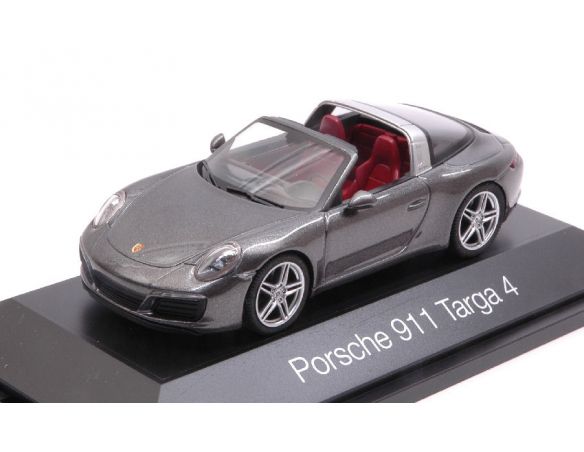 Herpa HP7115 PORSCHE 911 TARGA 4 SILVERGUN 1:43 Modellino
