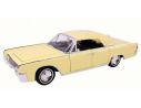 LUCKY DIE CAST LDC20088Y LINCOLN CONTINENTAL 1961 YELLOW 1:18 Modellino