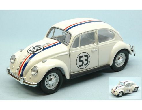 LUCKY DIE CAST LDC2420253 VW BEETLE 1967 N.53 HERBIE 1:24 Modellino