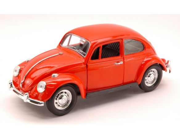 LUCKY DIE CAST LDC24202OR VW BEETLE 1967 ORANGE 1:24 Modellino