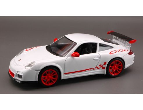 LUCKY DIE CAST LDC24213W PORSCHE 997 GT3 RS 2010 WHITE 1:24 Modellino