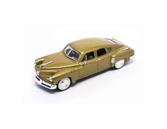 LUCKY DIE CAST LDC43201GD TUCKER TORPEDO 1948 GOLD 1:43 Modellino