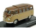 LUCKY DIE CAST LDC43209BN VW MICROBUS 1962 2 TONE BROWN 1:43 Modellino