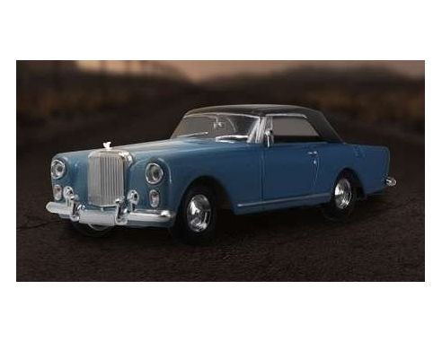 Bentley S2 Closed Soft Top Metallic Blue 1:43 Model LUCKY DIE CAST