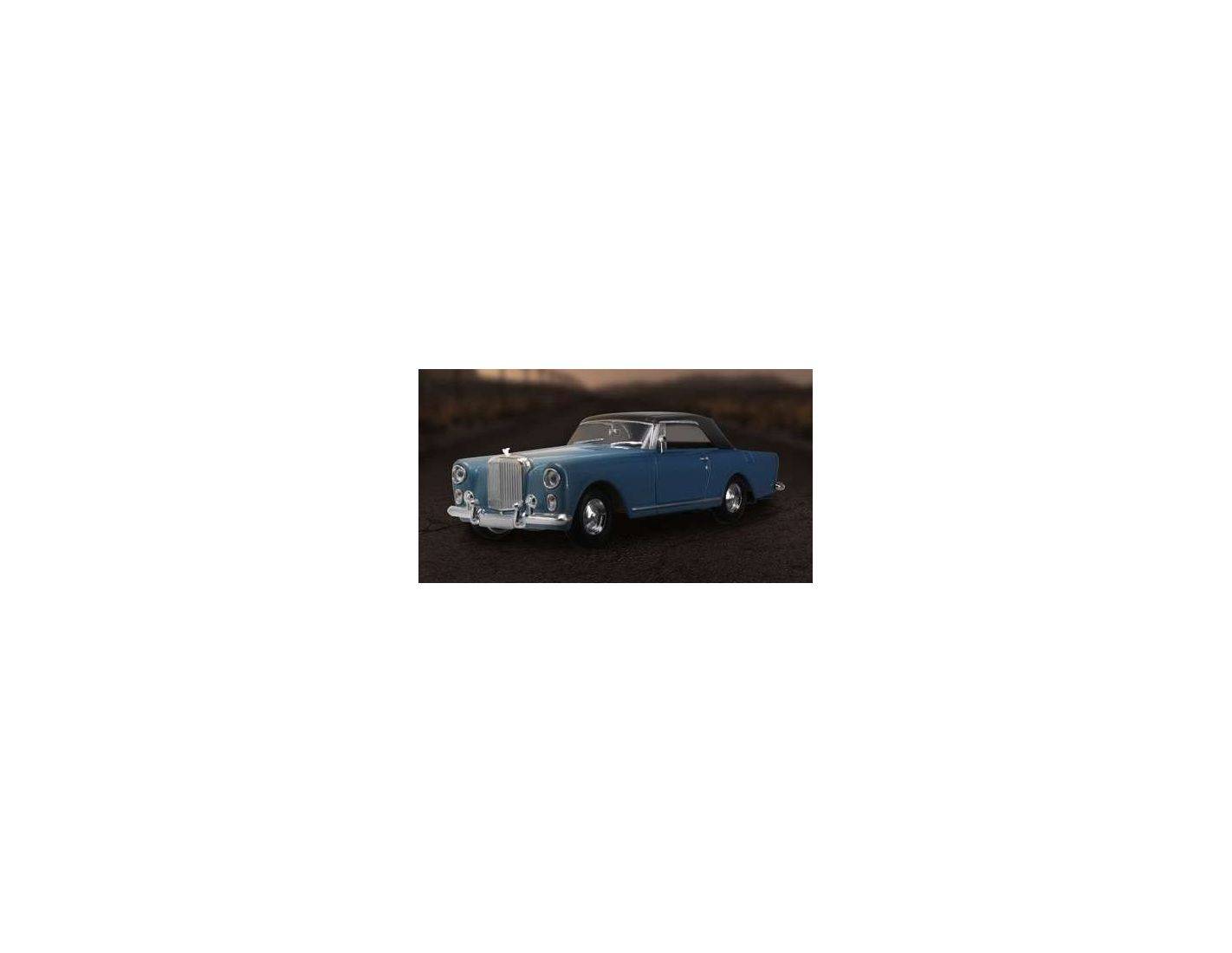 Bentley S2 Closed Soft Top Metallic Blue 1:43 Model LUCKY DIE CAST