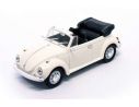 LUCKY DIE CAST LDC43220W VW BEETLE CABRIO 1972 WHITE CREAM 1:43 Modellino