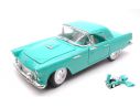 LUCKY DIE CAST LDC92068TQ FORD THUNDERBIRD 1955 TURQUOISE 1:18 Modellino