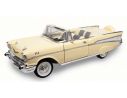 LUCKY DIE CAST LDC92108Y CHEVROLET BEL AIR CONVERTIBLE 1957 LIGHT YELLOW 1:18 Modellino