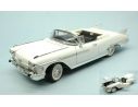 Hot Wheels LDC92158WH CADILLAC ELDORADO BIARRITZ 1958 WHITE 1:18 Modellino