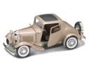 Hot Wheels LDC92248GT FORD 3 WINDOW COUPE' 1932 GOLD 1:18 Modellino