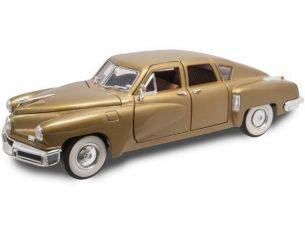 LUCKY DIE CAST LDC92268GD TUCKER TORPEDO 1948 GOLD 1:18 Modellino