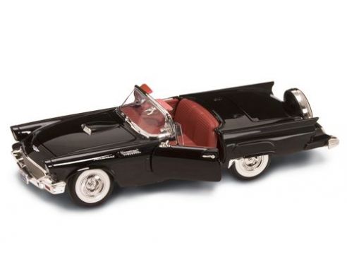 LUCKY DIE CAST LDC92358BK FORD THUNDERBIRD 1957 BLACK 1:18 Modellino