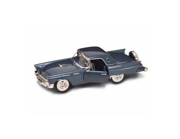 LUCKY DIE CAST LDC92358BL FORD THUNDERBIRD W/HARDTOP 1957 LIGHT BLUE MET.1:18 Modellino