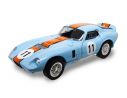 Hot Wheels LDC92408BU SHELBY COBRA DAYTONA COUPE' 1965 N.11 GULF VERSION 1:18 Modellino