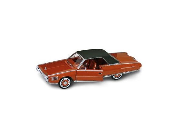 Hot Wheels LDC92448OR CHRYSLER TURBINE 1963 COPPER-ORANGE W/BLACK ROOF 1:18 Modellino