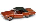 Hot Wheels LDC92448OR CHRYSLER TURBINE 1963 COPPER-ORANGE W/BLACK ROOF 1:18 Modellino