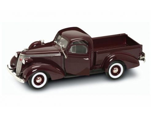 Hot Wheels LDC92458BG STUDEBAKER COUPE' PICK UP 1937 BORDEAUX 1:18 Modellino