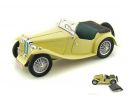 Hot Wheels LDC92468CR MG TC MIDGET 1947 CREAM 1:18 Modellino