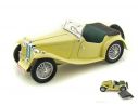 Hot Wheels LDC92468CR MG TC MIDGET 1947 CREAM 1:18 Modellino