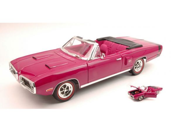 LUCKY DIE CAST LDC92548PU DODGE CORONET 1970 PURPLE 1:18 Modellino