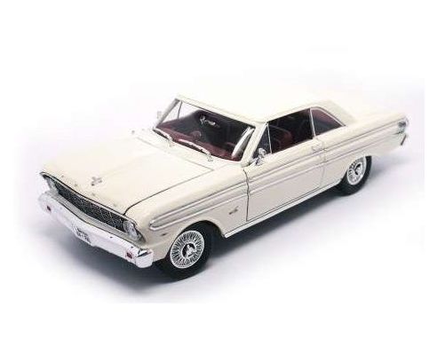 Hot Wheels LDC92708W FORD FALCON 1964 WHITE-CREAM 1:18 Modellino