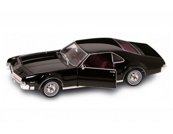 Hot Wheels LDC92718BK OLDSMOBILE TORONADO 1966 BLACK 1:18 Modellino