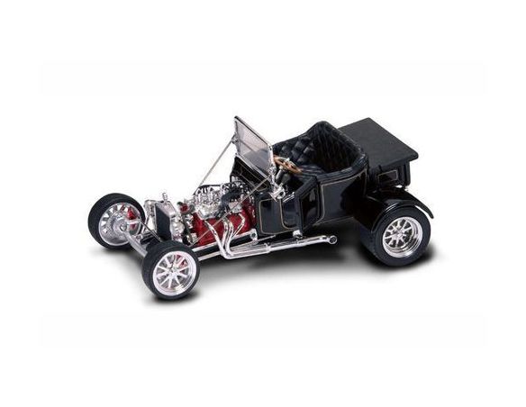 Hot Wheels LDC92828BK FORD MODEL T ROADSTER 1923 BLACK 1:18 Modellino